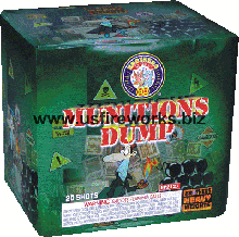 Fireworks - 200G Multi-Shot Cake Aerials - MUNITONS DUMP