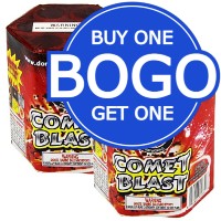 Fireworks - 200G Multi-Shot Cake Aerials - Buy One Get One Comet Blast 200g Fireworks Cake