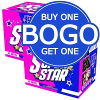 Fireworks - 500G Firework Cakes - Buy One Get One Superstar 500g Fireworks Cake