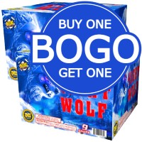 Fireworks - 500G Firework Cakes - Buy One Get One Night Wolf 500g Fireworks Cake