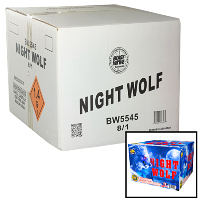 Fireworks - Wholesale Fireworks - Night Wolf 500g Wholesale Case 8/1