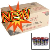 Fireworks - 200G Multi-Shot Cake Aerials - Twitter Glitter XL 200g Wholesale Case 18/4