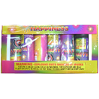 Fireworks - Fountain Fireworks - Happiness Fountain 6 Piece