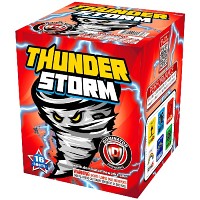 Fireworks - 200G Multi-Shot Cake Aerials - Thunder Storm 200g Fireworks Cake