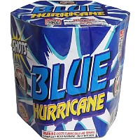 Fireworks - 200G Multi-Shot Cake Aerials - Blue Hurricane 200g Fireworks Cake