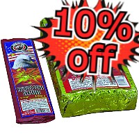 Fireworks - Firecrackers - 10% Off Dominator Thunderbomb Firecrackers 100s