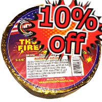 Fireworks - Firecrackers - 10% Off Dominator Thunderbomb Firecrackers 2000s Roll