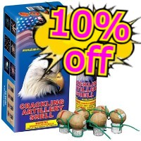 Buy Fireworks On-line - Artillery Mortar