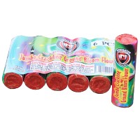 Fireworks - Spinners - Jumbo Crackling Ground Bloom Flowers 6 Piece