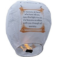 Fireworks - Novelties - Sky Lantern In Memory Of 1 Piece