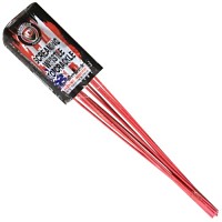 Fireworks - Bottle Rockets - Screaming Whistle to Crackle Rocket 12 Piece