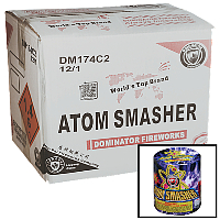 Fireworks - Wholesale Fireworks - Atom Smasher 200g Wholesale Case 12/1