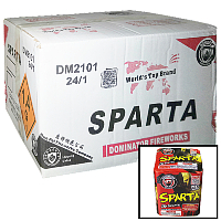 Fireworks - Wholesale Fireworks - Sparta 200g Wholesale Case 24/1