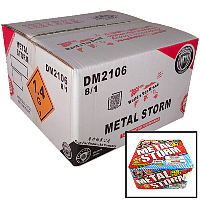 Fireworks - Wholesale Fireworks - Metal Storm 200g Wholesale Case 8/1