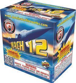 Fireworks - 200G Multi-Shot Cake Aerials - Mach 12 200g Fireworks Cake