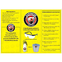 Fireworks - Fireworks Promotional Supplies - Fireworks Tri-Fold Safety Brochure