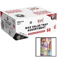 Fireworks - Wholesale Fireworks - Max Value Tray Fireworks Assortment Wholesale Case 12/1