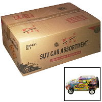 Fireworks - Wholesale Fireworks - SUV Car Fireworks Assortment Wholesale Case 8/1