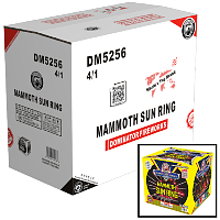 Fireworks - Wholesale Fireworks - Mammoth Sun Ring Pro Level 500g Wholesale Case 4/1