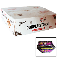 Fireworks - Wholesale Fireworks - Purple Storm 500g Wholesale Case 4/1