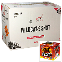 Fireworks - Wholesale Fireworks - Wildcat 500g Wholesale Case 6/1