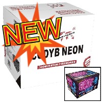 Fireworks - Wholesale Fireworks - CodyB Neon 500g Wholesale Case 4/1