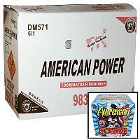 Fireworks - Wholesale Fireworks - American Power 500g Wholesale Case 6/1