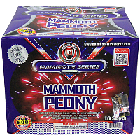 Fireworks - 500G Firework Cakes - Mammoth Peony Pro Level 500g Fireworks Cake