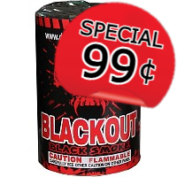 Fireworks - Smoke Items - 99 CENT SPECIAL Blackout Black Smoke