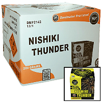 Fireworks - Wholesale Fireworks - Nishiki Thunder 200g Wholesale Case 12/1