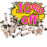 Fireworks - Reloadable Artillery Shells - 10% Off 6 inch Special Effects Reloadable Artillery