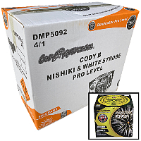 Fireworks - Wholesale Fireworks - CodyB Nishiki and White Stobe Pro Level 500g Wholesale Case 4/1