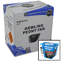 Fireworks - Wholesale Fireworks - Howling Peony Fan 500g Wholesale Case 4/1