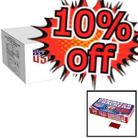 Fireworks - Wholesale Fireworks - 10% Off Dominator USA Firecrackers 16s Full Brick Wholesale Case 960/16