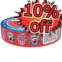 Fireworks - Firecrackers - 10% Off Dominator USA Firecrackers 4000s Roll