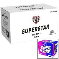 Fireworks - Wholesale Fireworks - Superstar 500g Wholesale Case 12/1