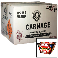 Fireworks - Wholesale Fireworks - Carnage Wholesale Case 8/1