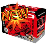 Fireworks - 200G Multi-Shot Cake Aerials - Wild 200g Fireworks Cake