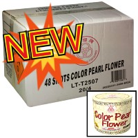 Fireworks - Wholesale Fireworks - 48 Shot Color Pearl Flower 200g Wholesale Case 20/4