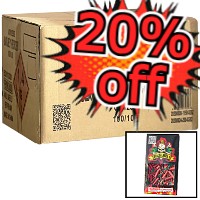 Fireworks - Wholesale Fireworks - 20% Off Black Label 1 inch Waterproof Firecrackers Wholesale Case 100/1