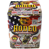 Fireworks - 200G Multi-Shot Cake Aerials - Rodeo 200g Fireworks Cake