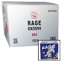 Fireworks - Wholesale Fireworks - Rage 500g Wholesale Case 12/1