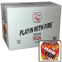 Fireworks - Wholesale Fireworks - Playin with Fire 500g Wholesale Case 6/1