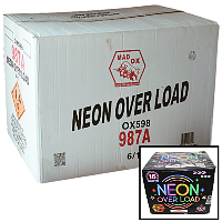 Fireworks - Wholesale Fireworks - Neon Over Load 500g Wholesale Case 6/1