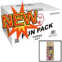 Fireworks - Wholesale Fireworks - Mad Ox Fun Pack Fireworks Assortment Wholesale Case 24/1