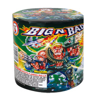 Fireworks - 200G Multi-Shot Cake Aerials - Big N Bad