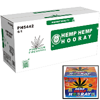 Fireworks - Wholesale Fireworks - Hemp Hemp Hooray 500g Wholesale Case 6/1