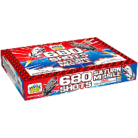 Fireworks - 200G Multi-Shot Cake Aerials - 680 Shot Saturn Missile