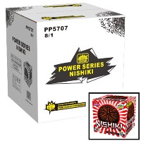 Fireworks - Wholesale Fireworks - Power Series Nishiki 500g Wholesale Case 8/1