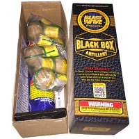 Black Box Artillery Shells 6 Shot Reloadable Artillery Fireworks For Sale - Reloadable Artillery Shells 